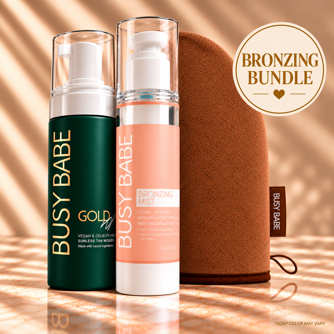 Busy Babe GOLDEN NIGHTS Bronzing Bundle GOLDEN NIGHTS/BRONZING MIST