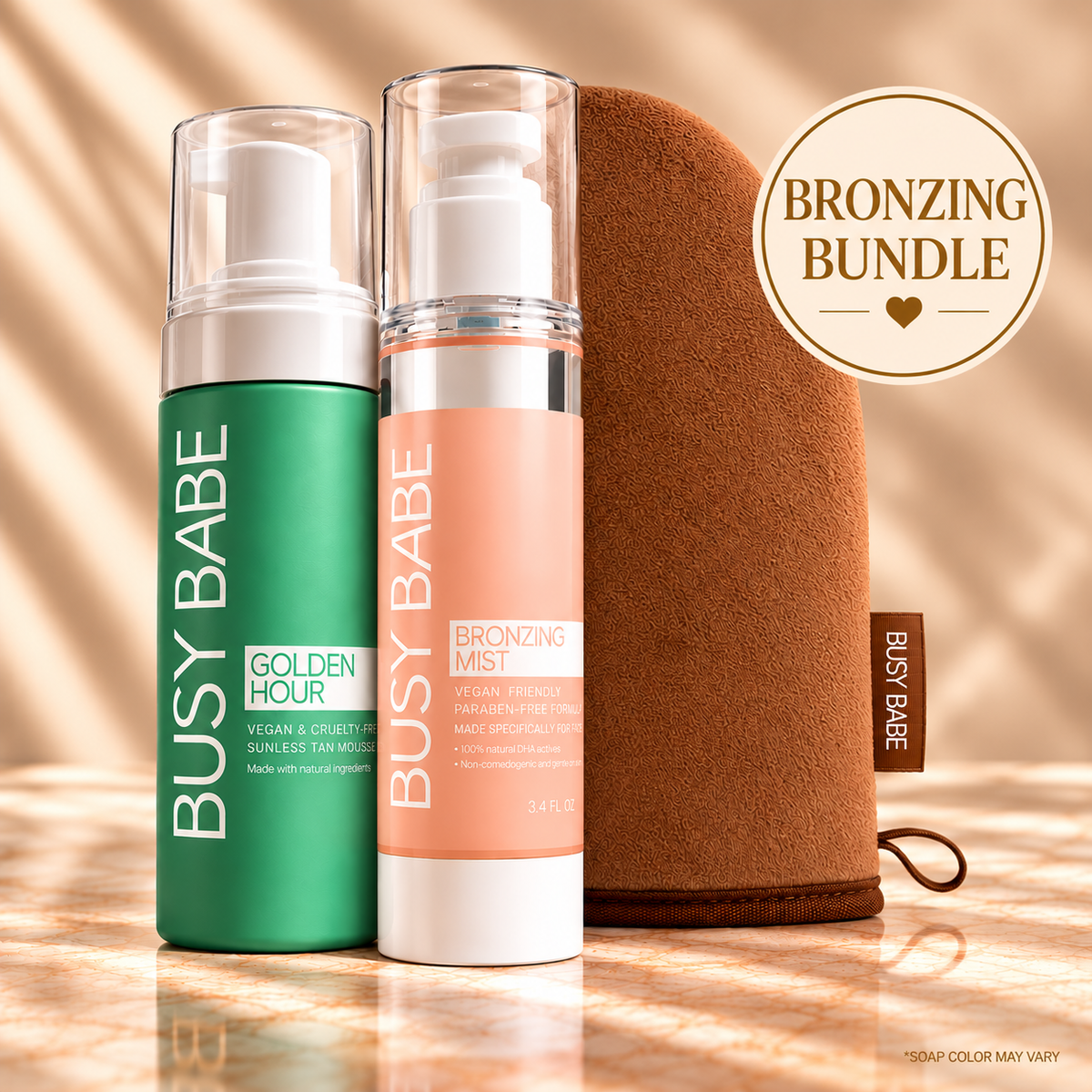 Busy Babe Bronzing Bundle GOLDEN HOUR/BRONZING MIST