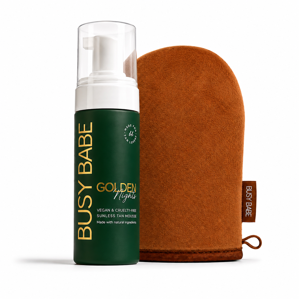 Golden Nights Self Tan Mousse w/Mitt
