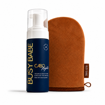 Cabo Nights Self Tan Mousse w/Mitt.