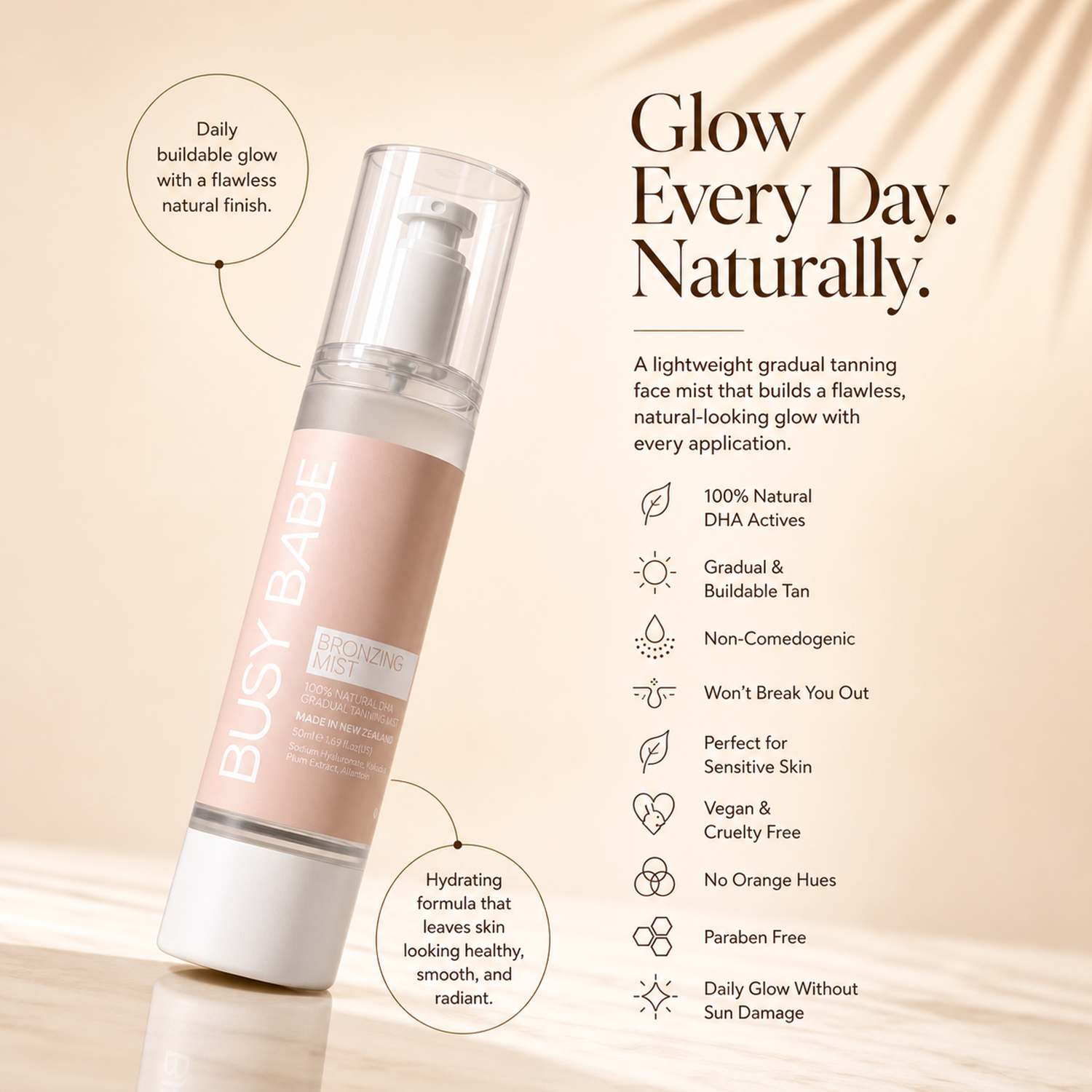 Busy Babe Facial Tanning Mist