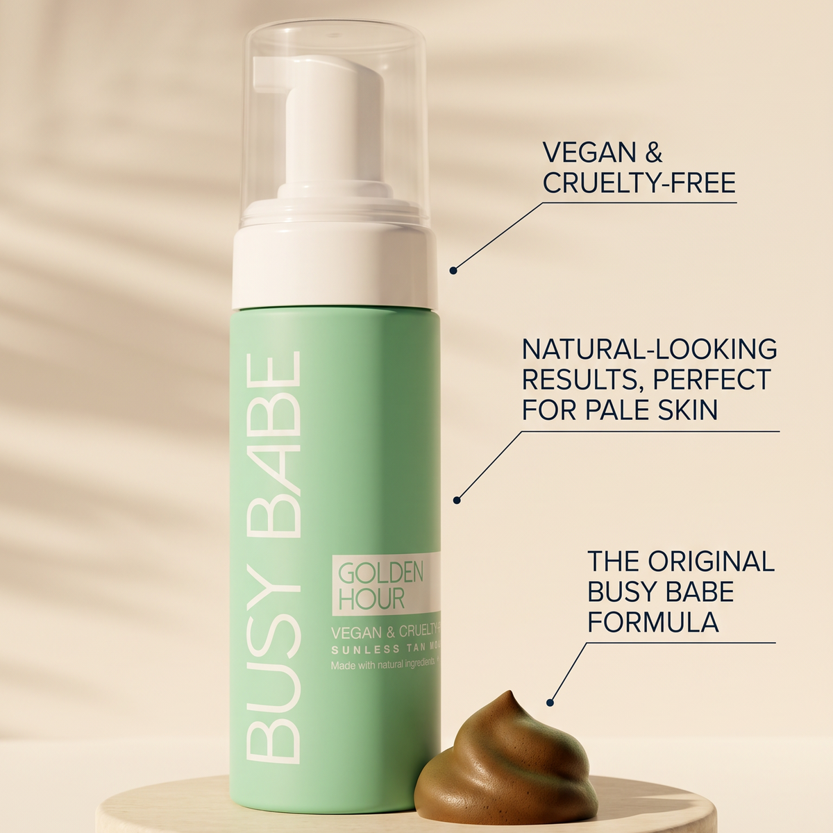 Golden Hour Self Tan Mousse w/Mitt,