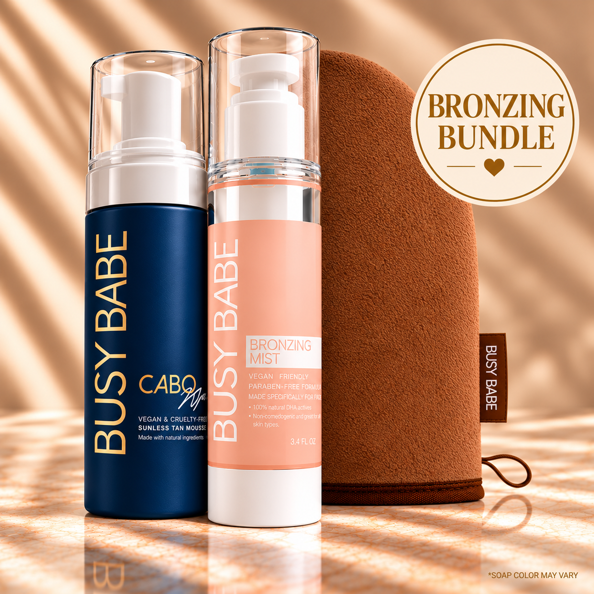 Busy Babe CABO NIGHTS Bronzing Bundle CABO NIGHTS/BRONZING MIST