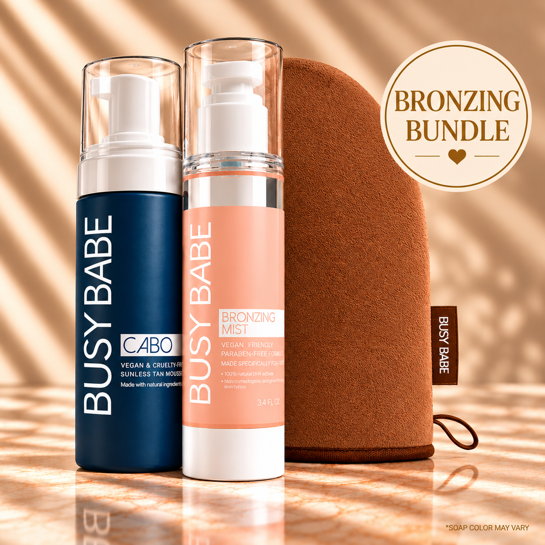 Busy Babe Bronzing Bundle CABO/BRONZING MIST