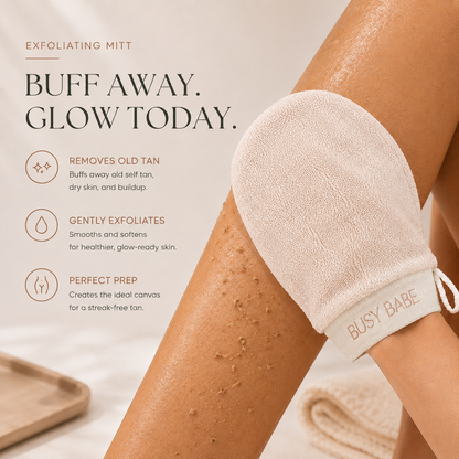 Busy Babe Exfoliating Prep Mitt